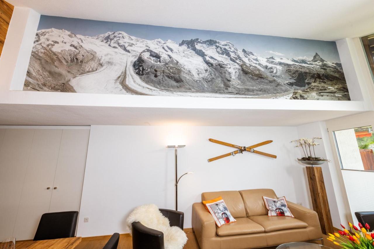 Ferienwohnung Haus Mia Церматт Экстерьер фото