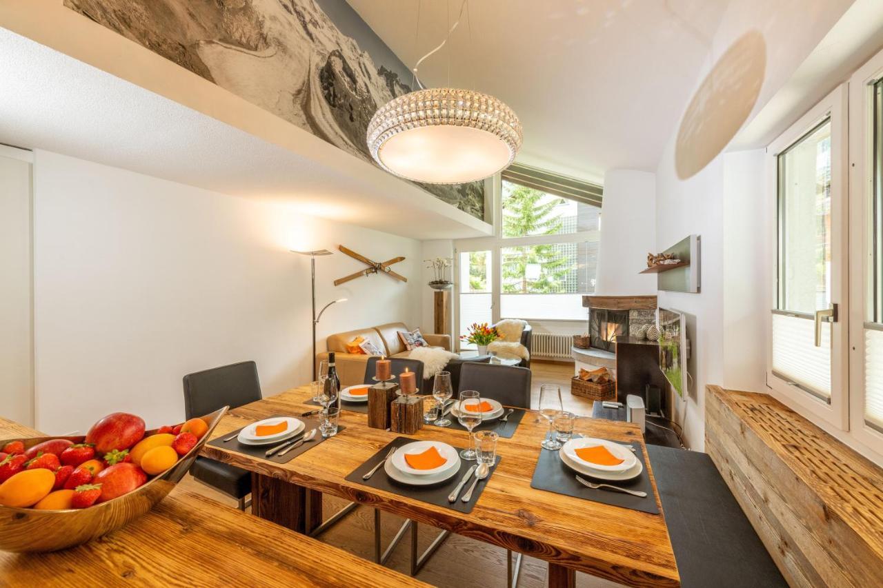 Ferienwohnung Haus Mia Церматт Экстерьер фото