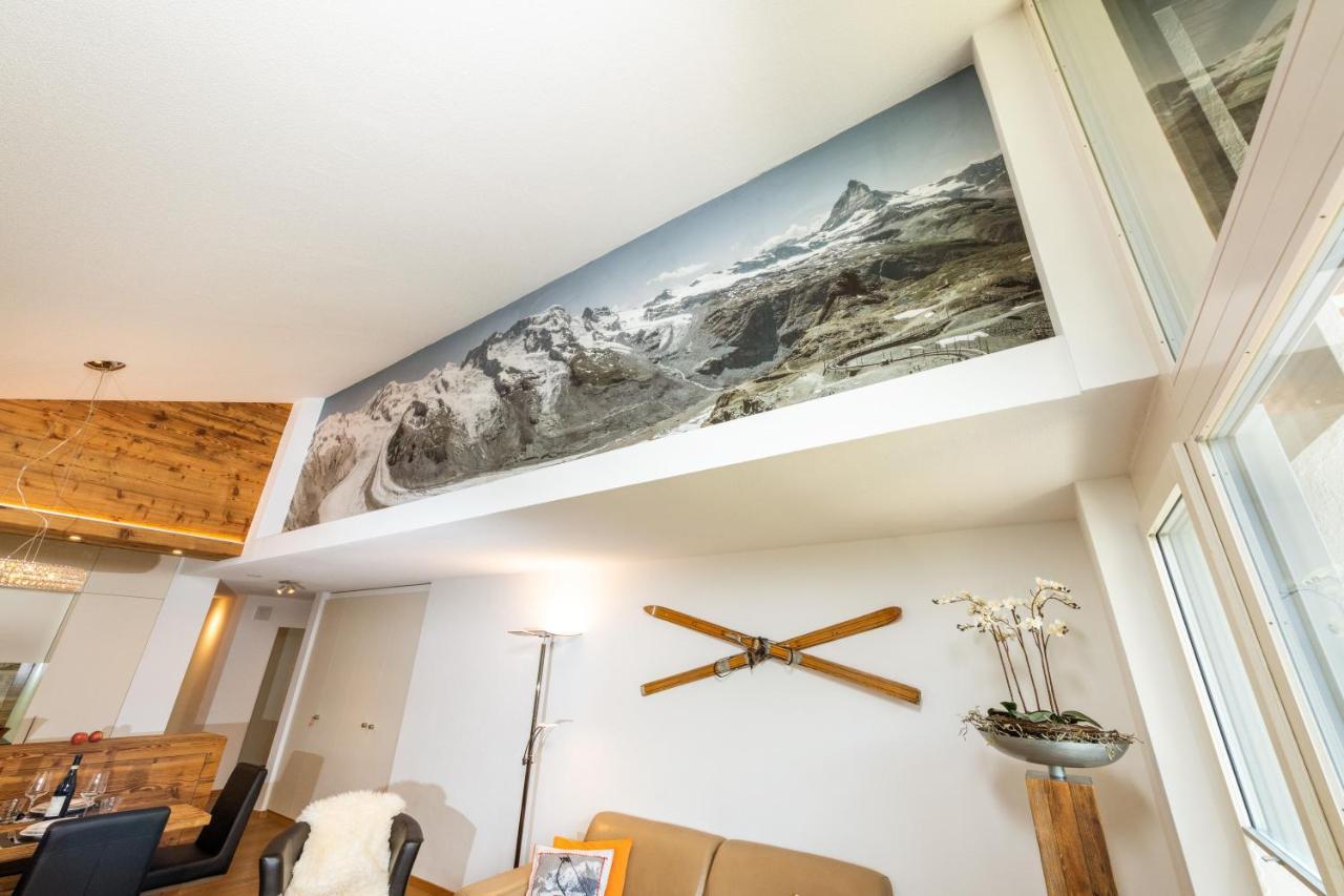 Ferienwohnung Haus Mia Церматт Экстерьер фото